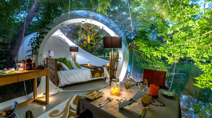 Mauritius - Bubble Lodges