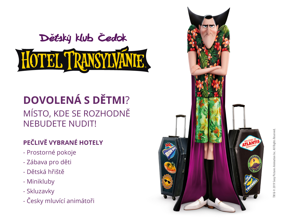 Dětský klub Čedok - Hotel Transylvania